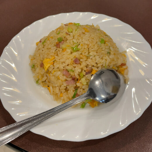 翡翠楼本店　半チャーハン